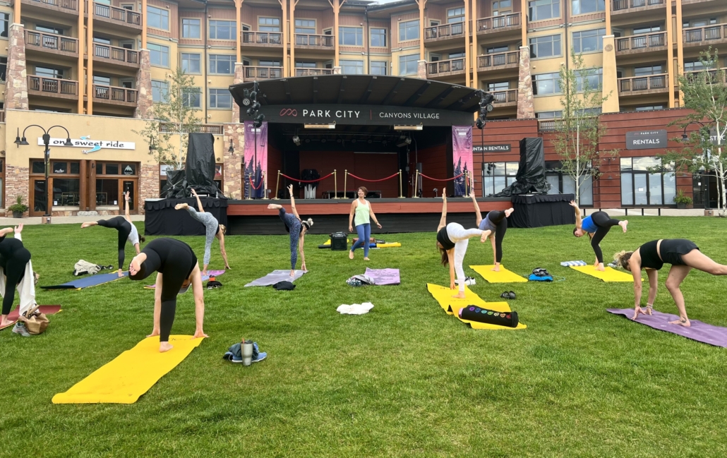 prices for private yoga session in park city